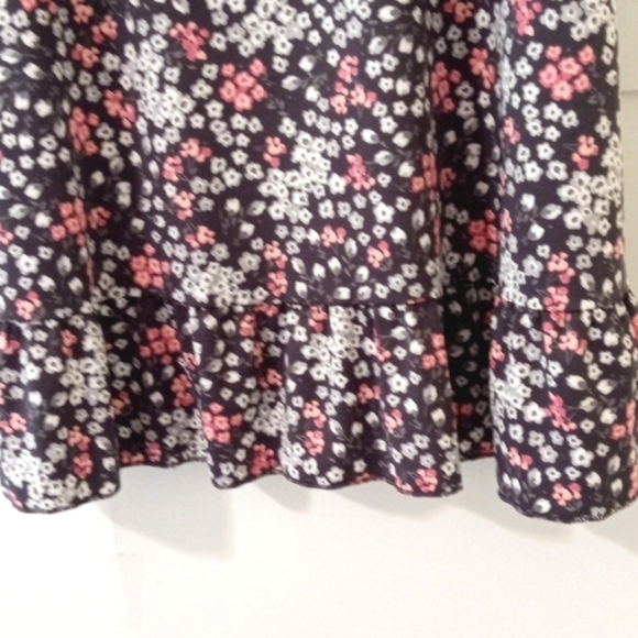 MARILYN MONROE PINK BLACK WHITE WHIMSICAL FLORAL LACE CHEMISE SIZE LARGE - Picture 6 of 7